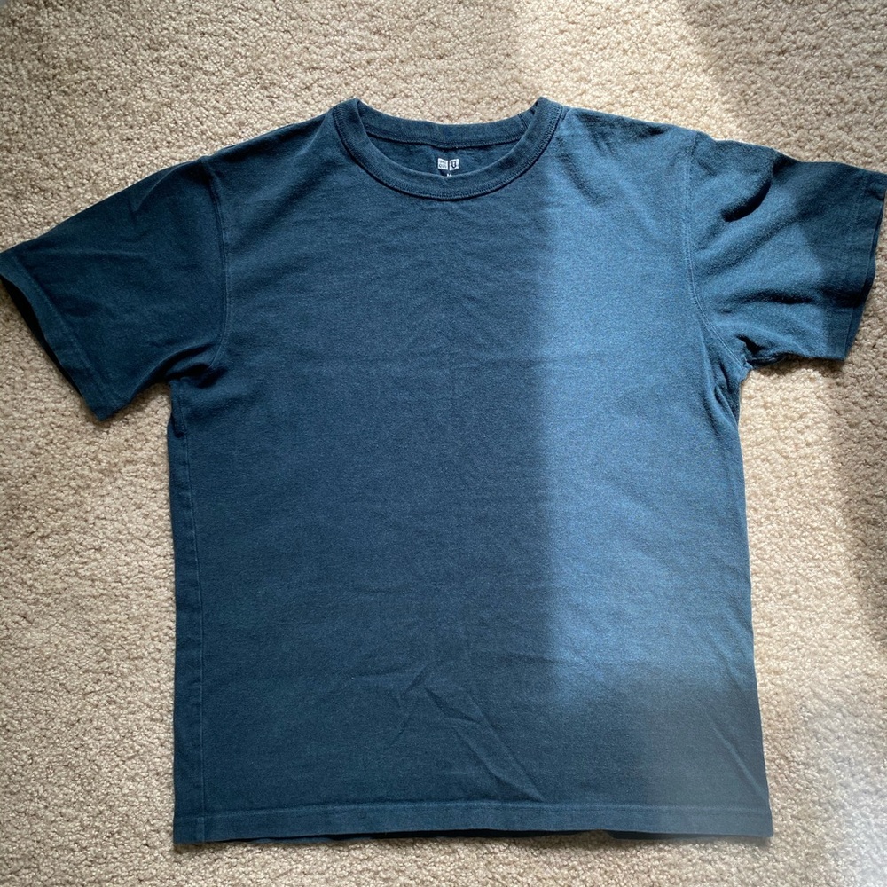 Uniqlo Blank Tee Green Size M